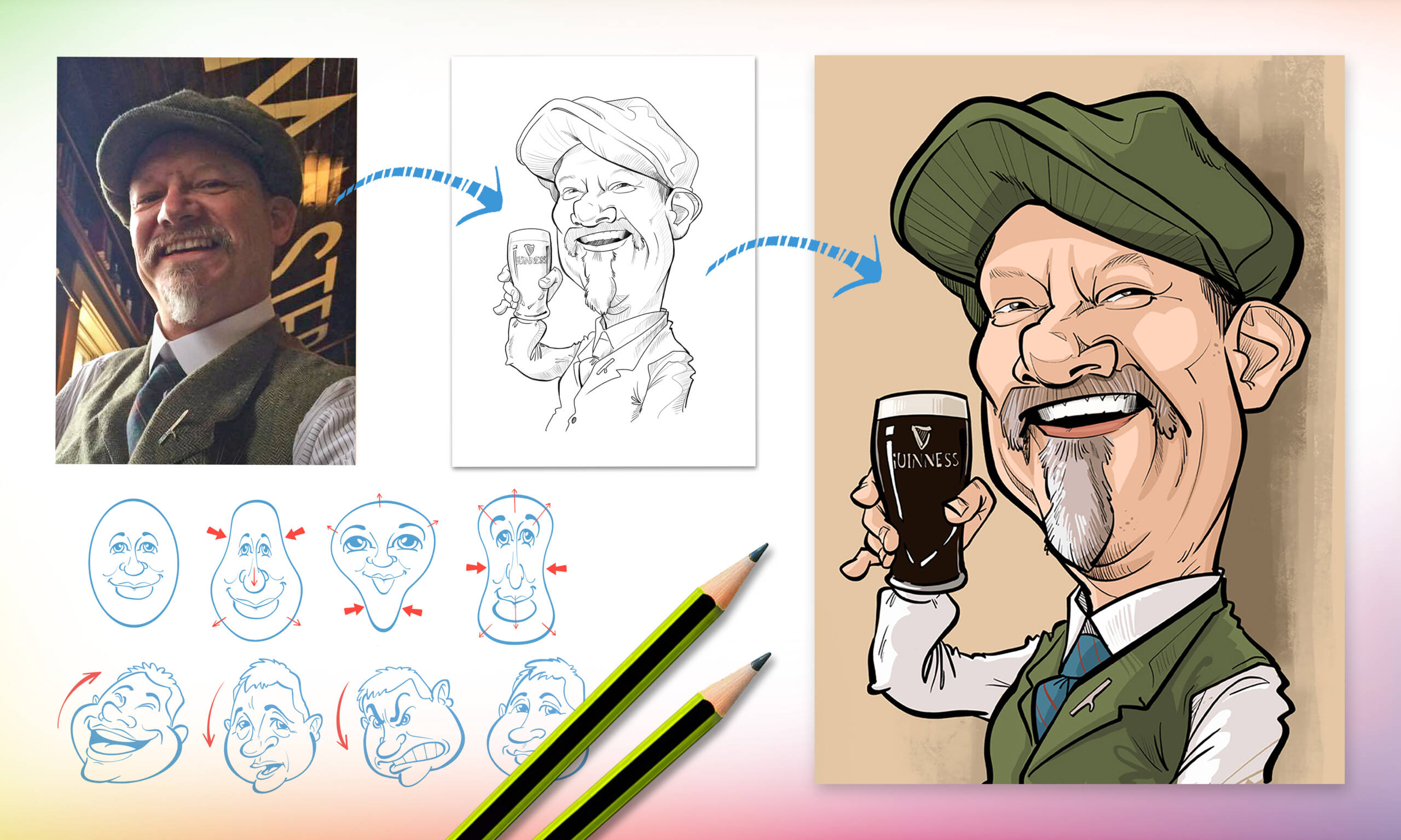 TITELBILD-Karikatur-Kurs