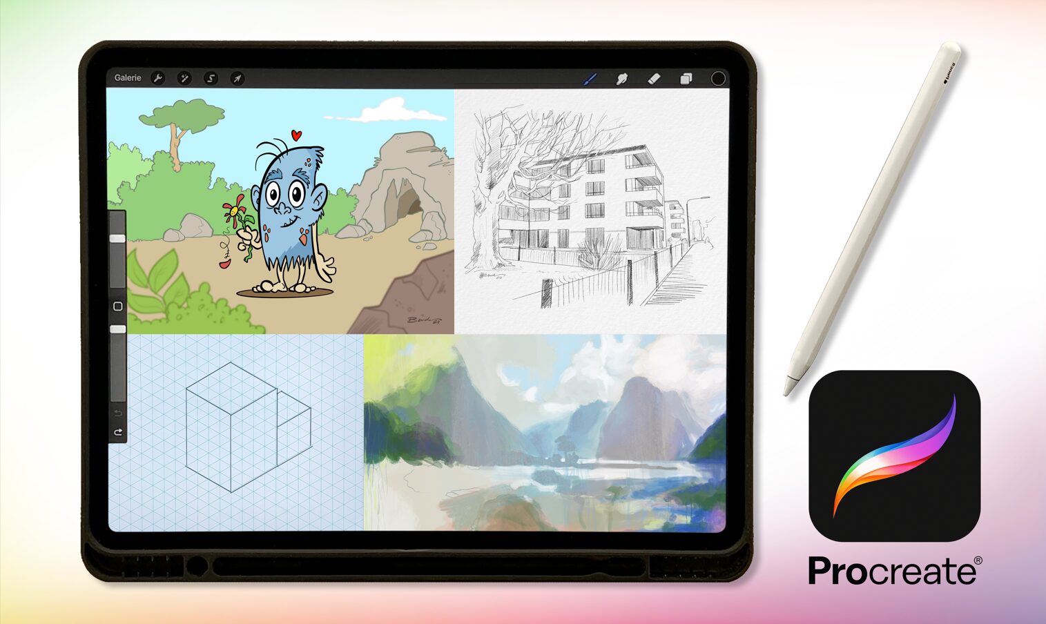 1. TITELBILD Digitales Zeichnen